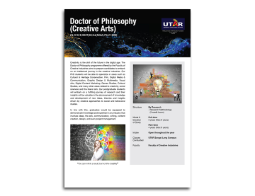 Doctor of Philosophy (Creative Arts)