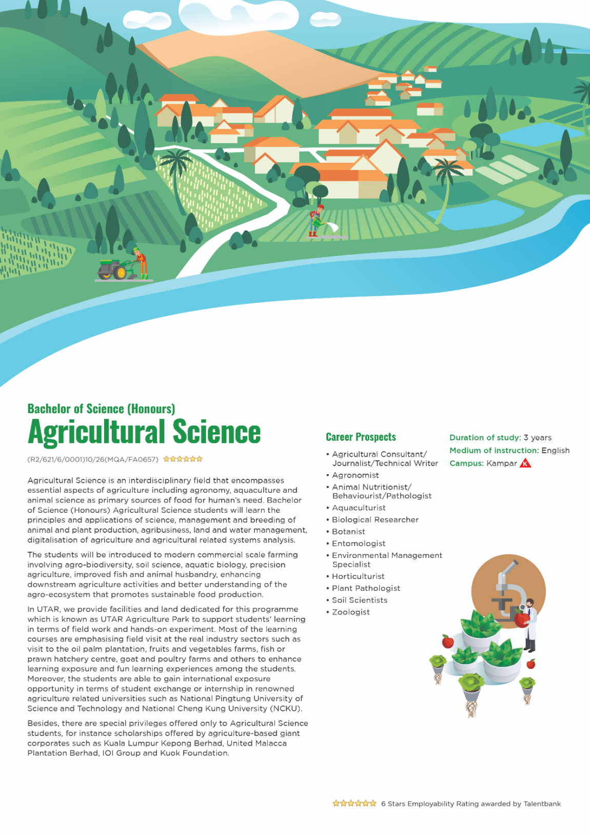 agricultural science degree and its career prospects