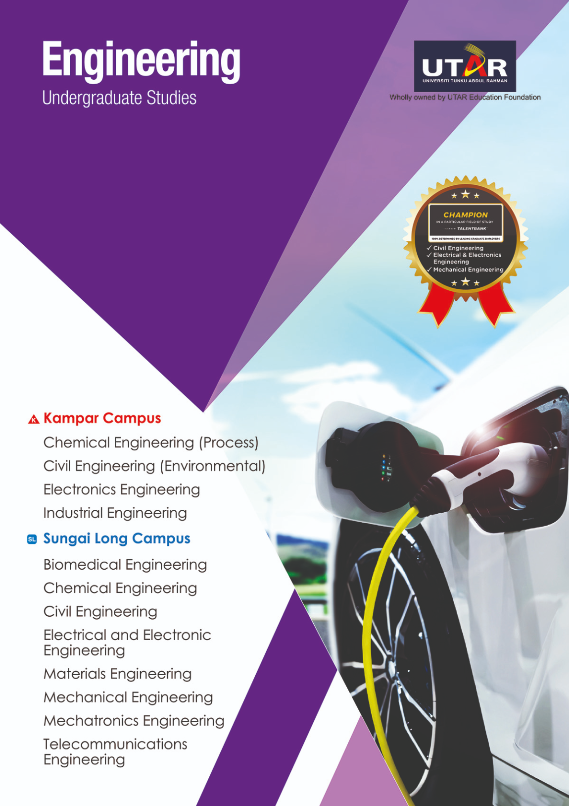 UTAR Engineering Technology Built Environment degree